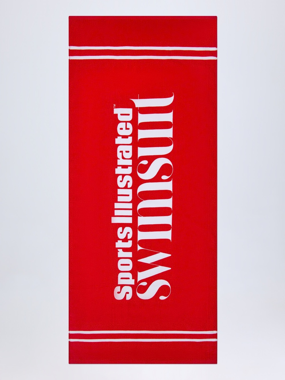 NEW Oh Polly x Sports Illustrated Swimsuit Toalla Fiery Red Logo Beach Towel